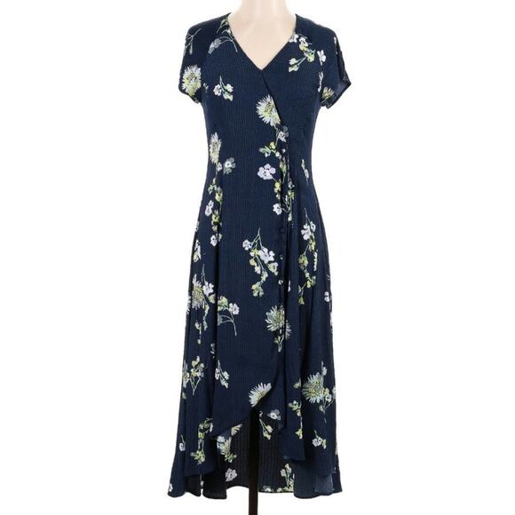 Free People Lost In You Floral Midi Dress - Picture 2 of 7